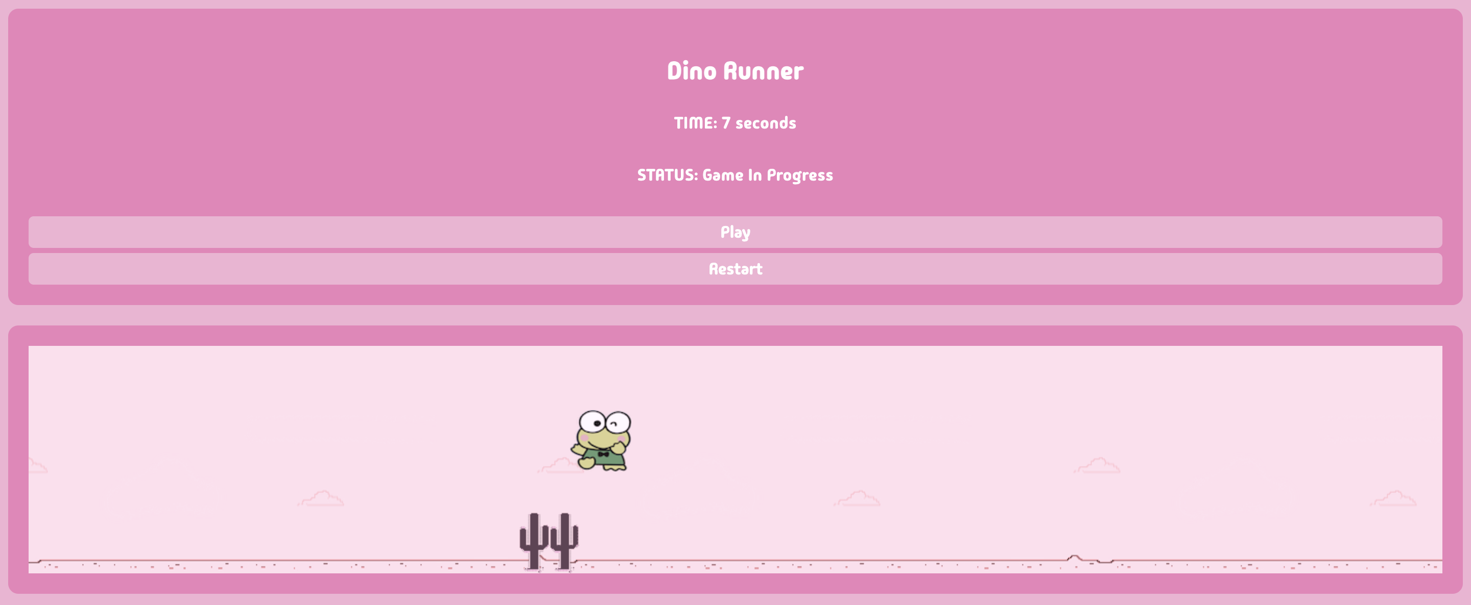 Dino Runner Image of Dino Runner